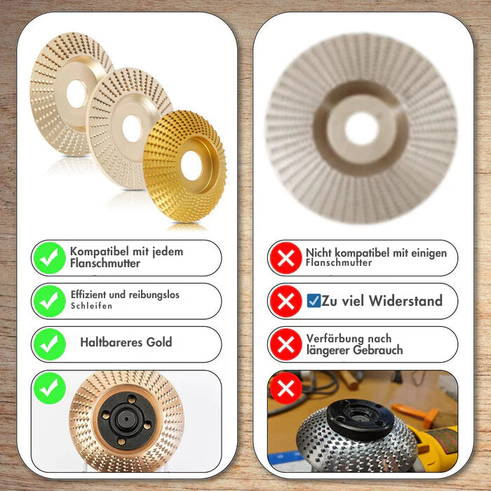 CarveMaster - Betrouwbare roterende set voor het vormen en gladmaken van houten oppervlakken