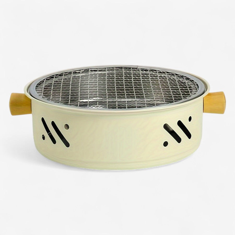 GrillMate – Draagbare BBQ Grill met Anti aanbaklaag en Gemakkelijke Draaggrepen