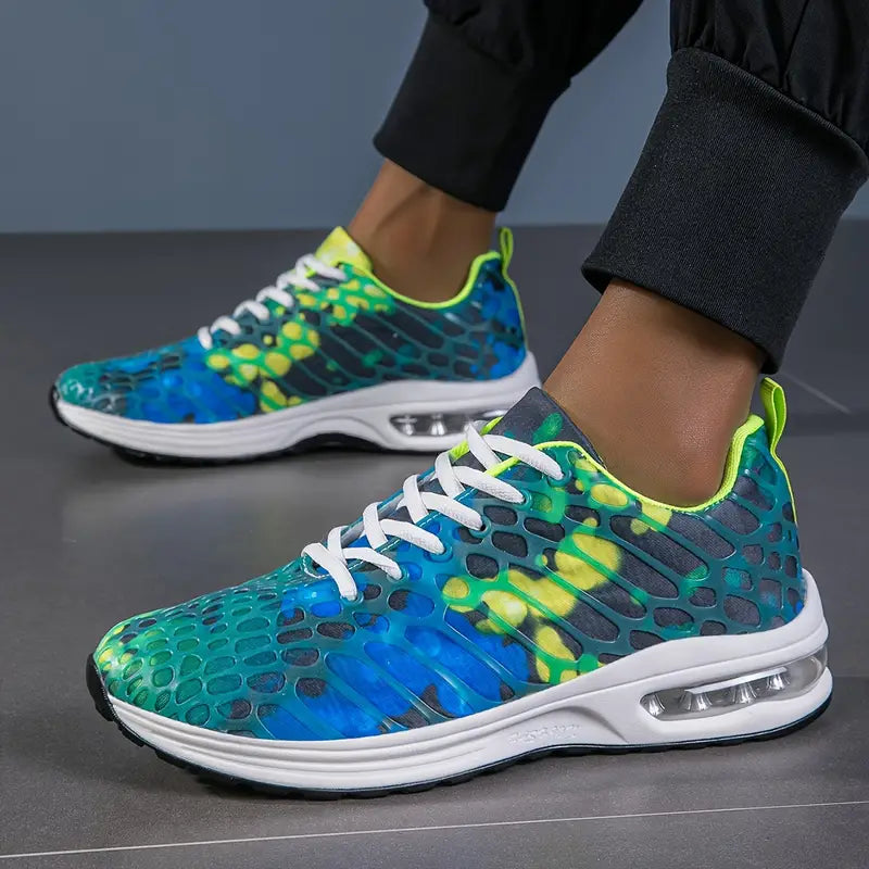 Luna – Sneaker met ronde neus vetersluiting en antislip ontwerp