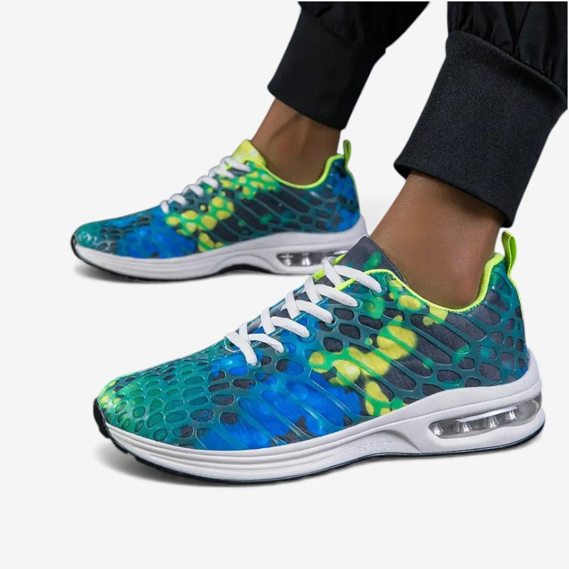 Luna – Sneaker met ronde neus vetersluiting en antislip ontwerp