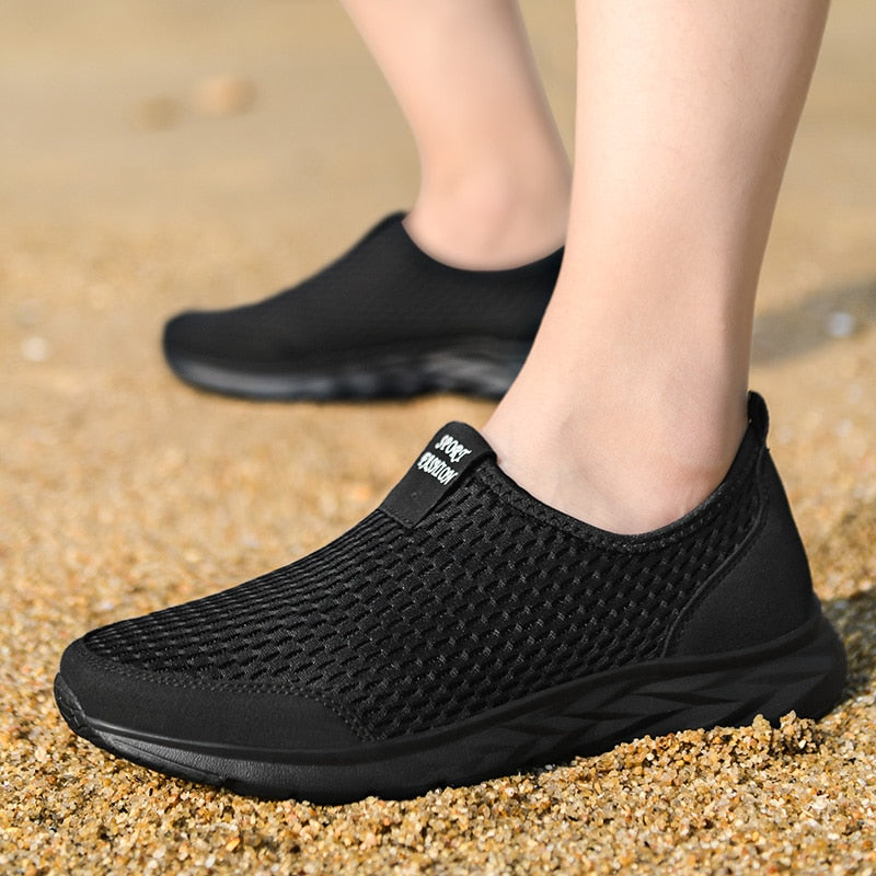 James – Klassieke lichtgewicht sneakers met een ademend design en veilige pasvorm