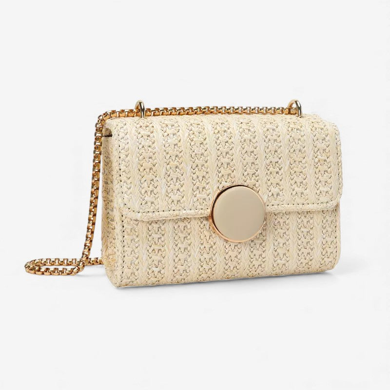 Fenne – Schoudertas met Klepsluiting en Rechthoekig Ontwerp