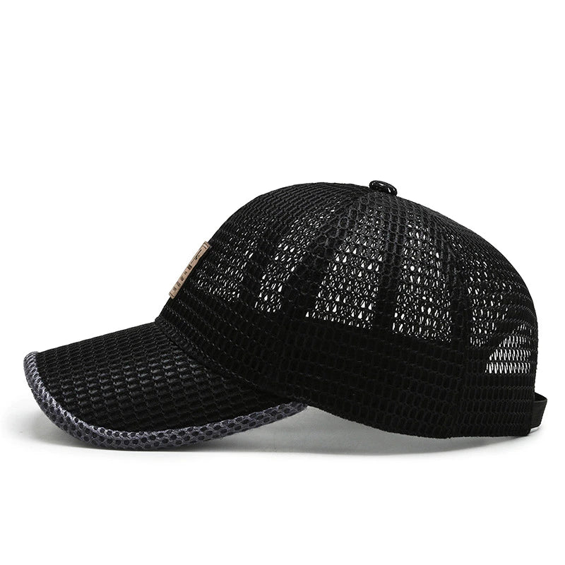 UrbanCap – Lichtgewicht pet met ademend ontwerp en verstelbare drukknoopsluiting