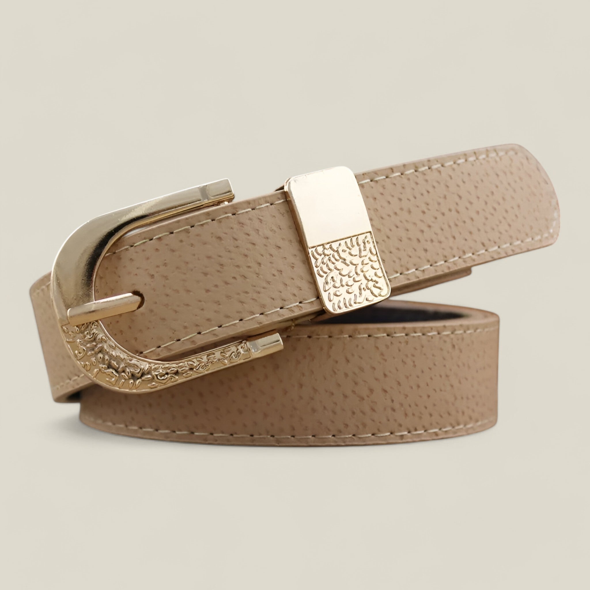 Ava - Elegante riem met strakke metalen gesp en veelzijdig design
