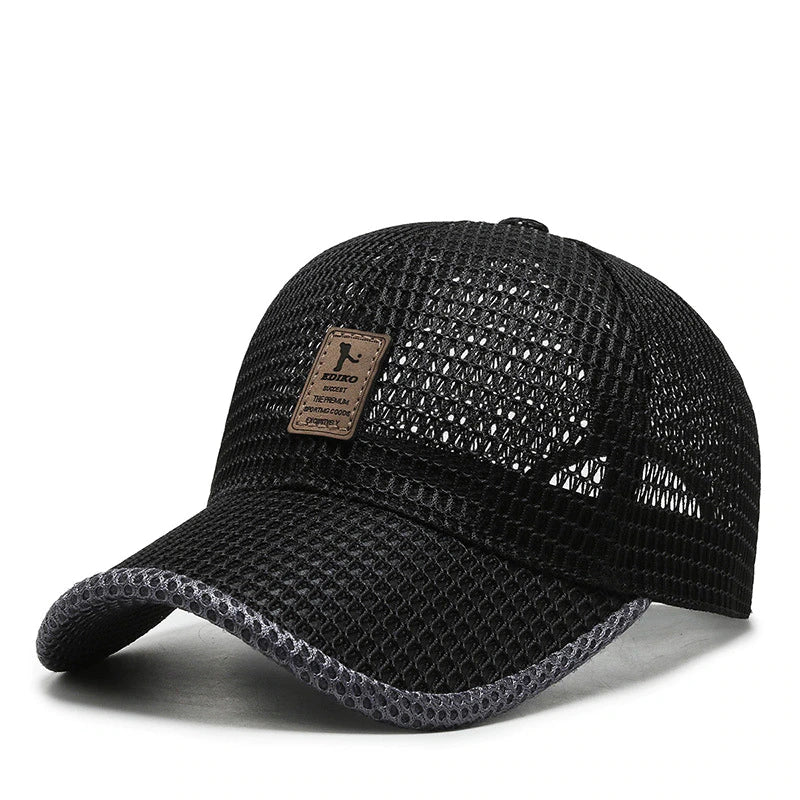 UrbanCap – Lichtgewicht pet met ademend ontwerp en verstelbare drukknoopsluiting