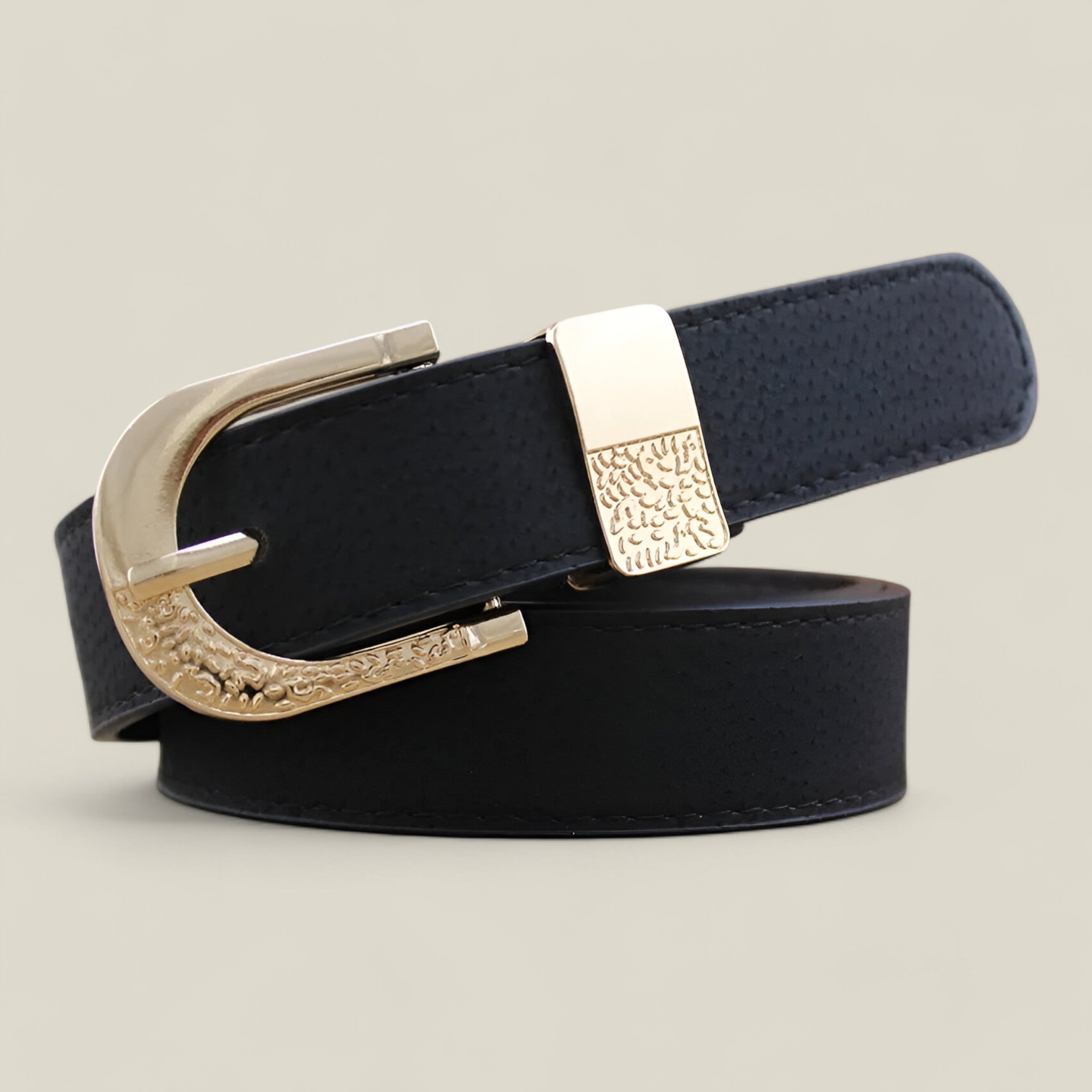 Ava - Elegante riem met strakke metalen gesp en veelzijdig design