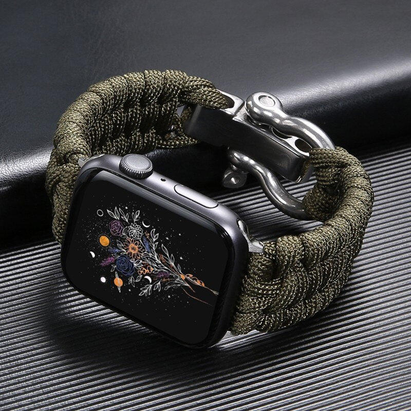 RomoStrap - Apple Watch-band voor buiten met veilige gesp en verstelbare pasvorm