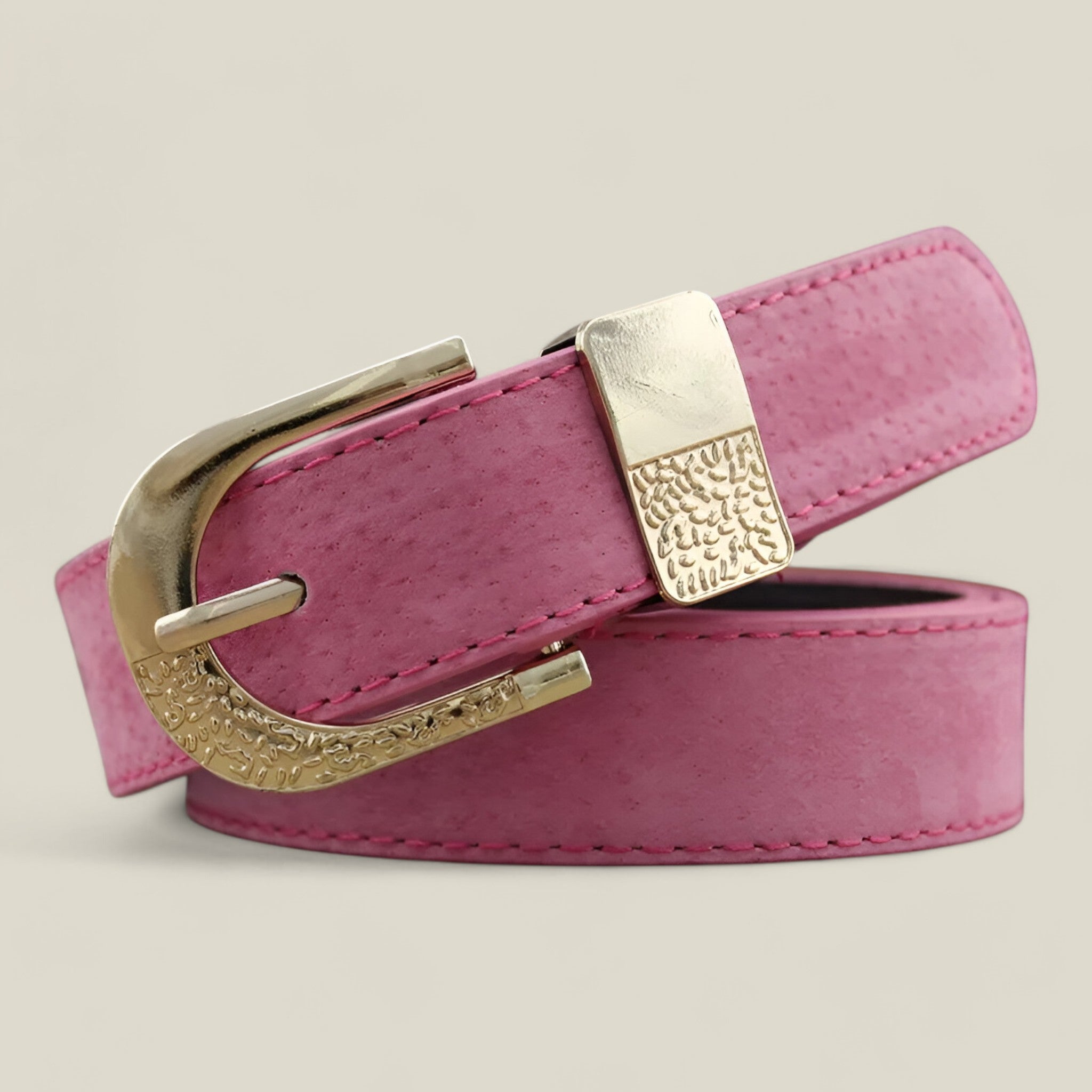 Ava - Elegante riem met strakke metalen gesp en veelzijdig design