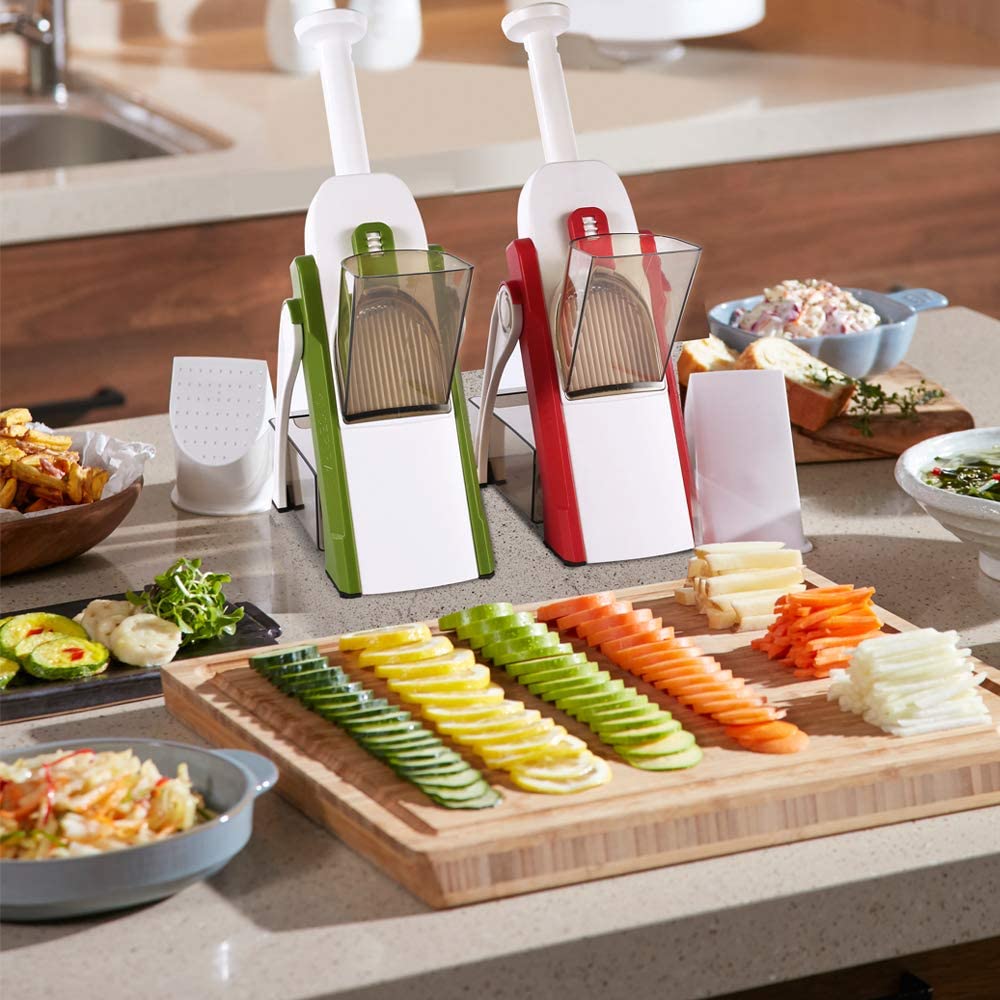 SliceMaster - Verstelbare Mandoline Slicer voor Snel en Nauwkeurig Snijden
