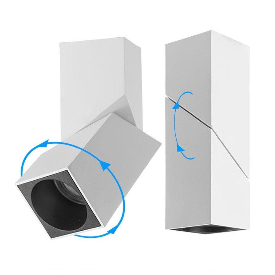 CubeGlow - Verstelbare vierkante downlight voor dynamische verlichting