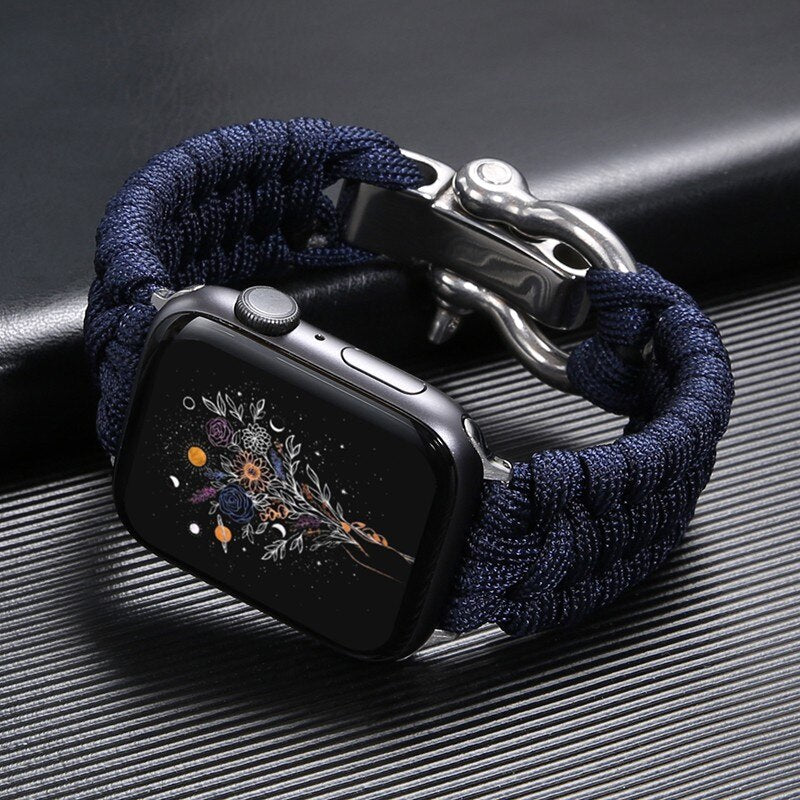 RomoStrap - Apple Watch-band voor buiten met veilige gesp en verstelbare pasvorm