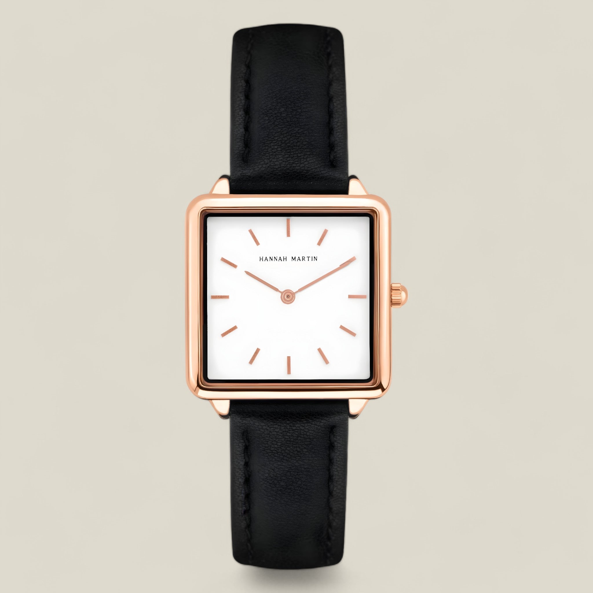 Dani - Vierkant horloge met elegant ontwerp en stijlvolle band voor een verfijnde look