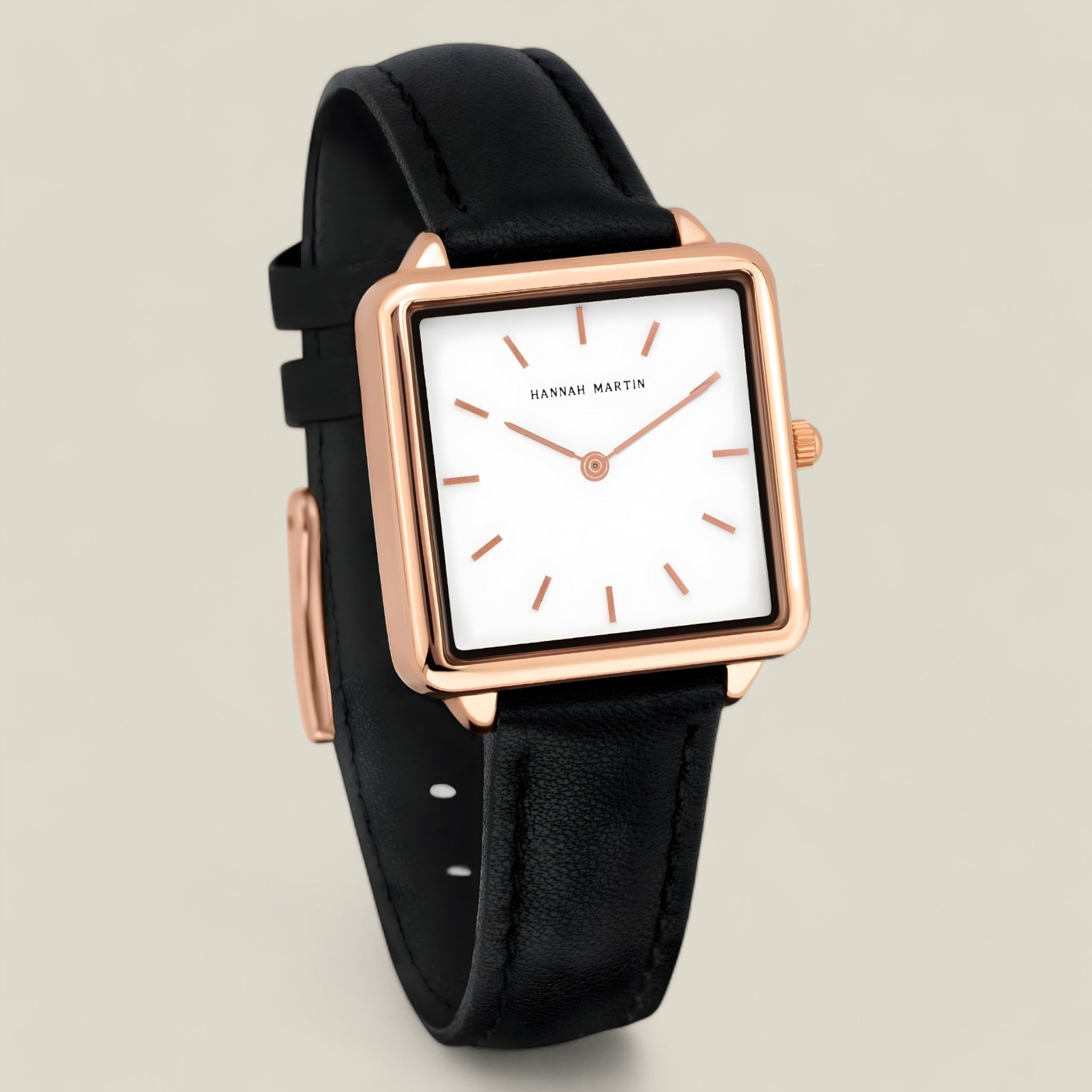 Dani - Vierkant horloge met elegant ontwerp en stijlvolle band voor een verfijnde look