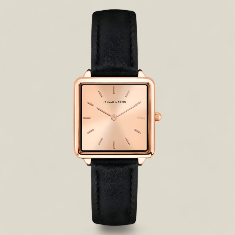 Clara - Tijdloos vierkant horloge met elegant ontwerp voor veelzijdige styling