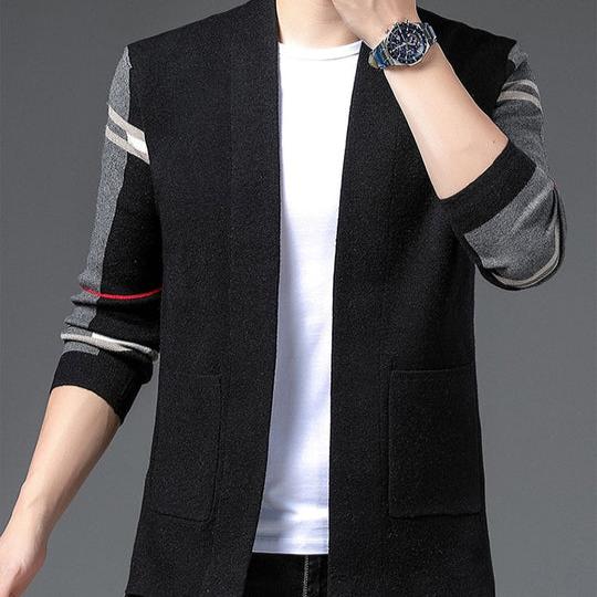 Carl - Relaxed vest met lange mouwen voor extra warmte