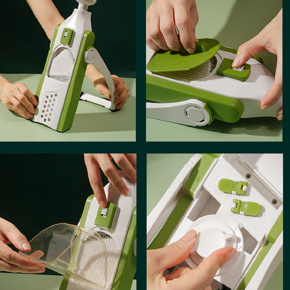 SliceMaster - Verstelbare Mandoline Slicer voor Snel en Nauwkeurig Snijden