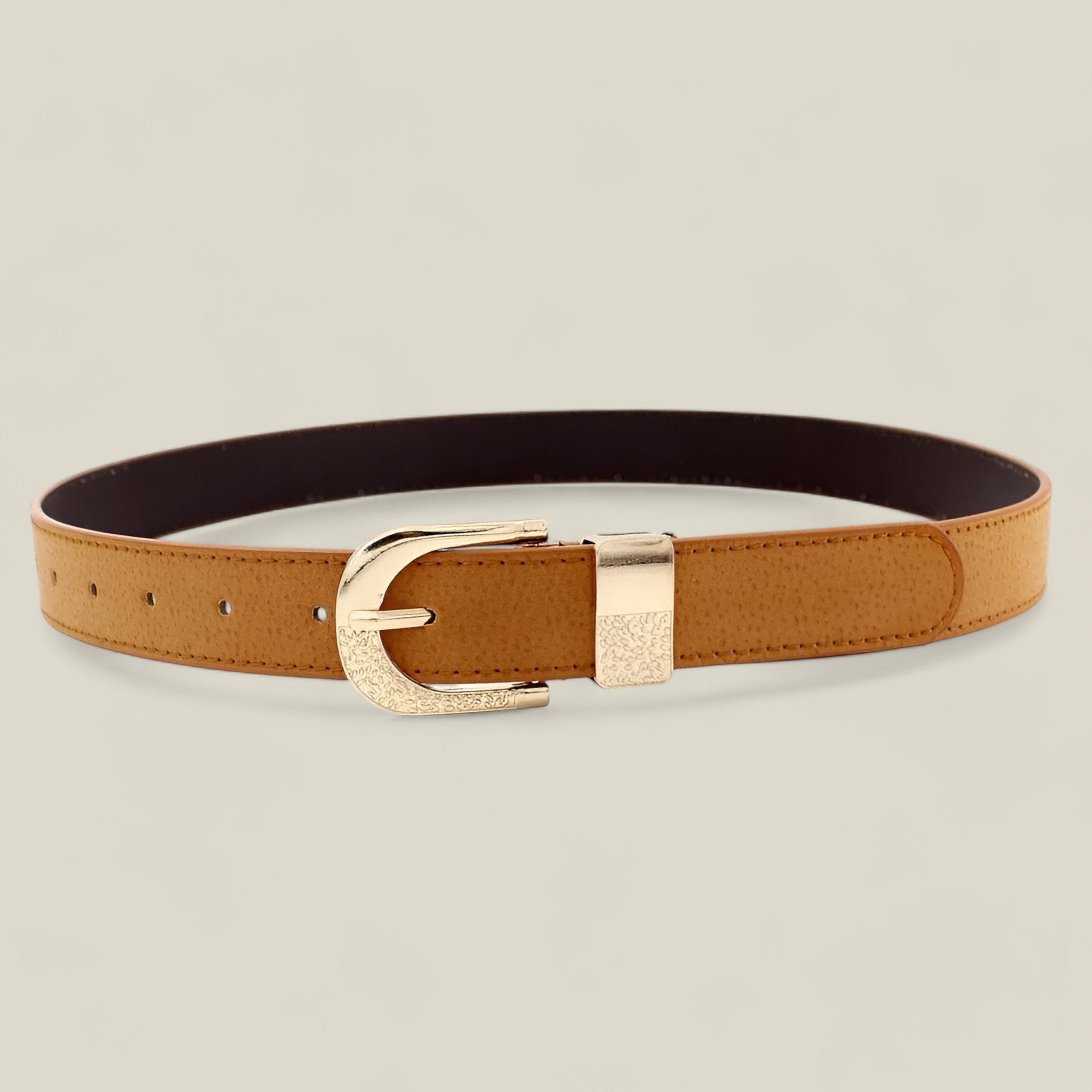 Ava - Elegante riem met strakke metalen gesp en veelzijdig design