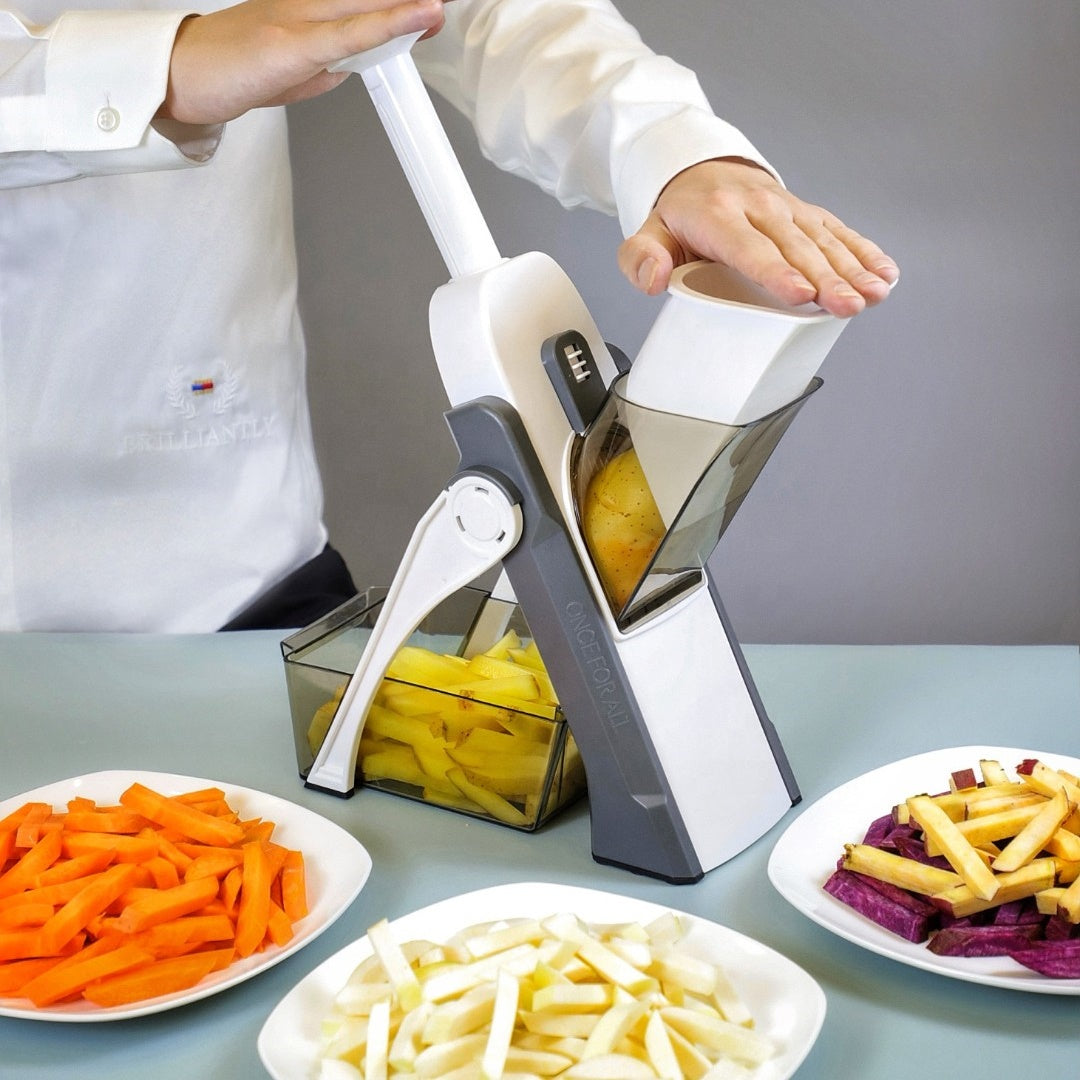 SliceMaster - Verstelbare Mandoline Slicer voor Snel en Nauwkeurig Snijden