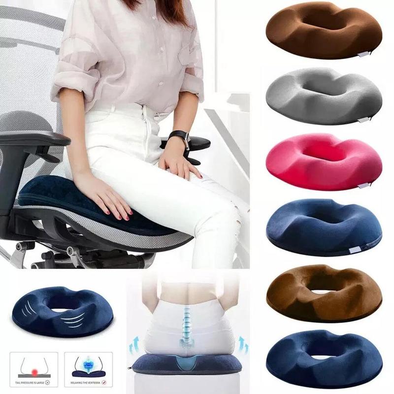 EaseRest - Donutvormig aambeienkussen Ergonomisch zitkussen voor stuit en pijnverlichting