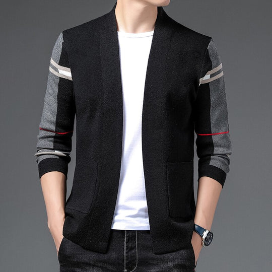 Carl - Relaxed vest met lange mouwen voor extra warmte