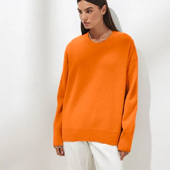 Sophie - Elegante zacht gebreide trui met ronde hals