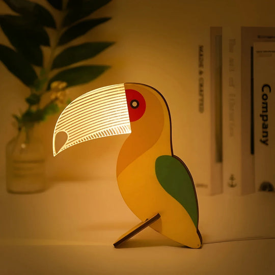 GlowTales - Kalmerende LED-lamp met grillige dierenmotieven