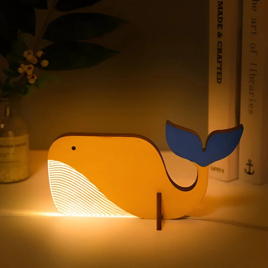 GlowTales - Kalmerende LED-lamp met grillige dierenmotieven
