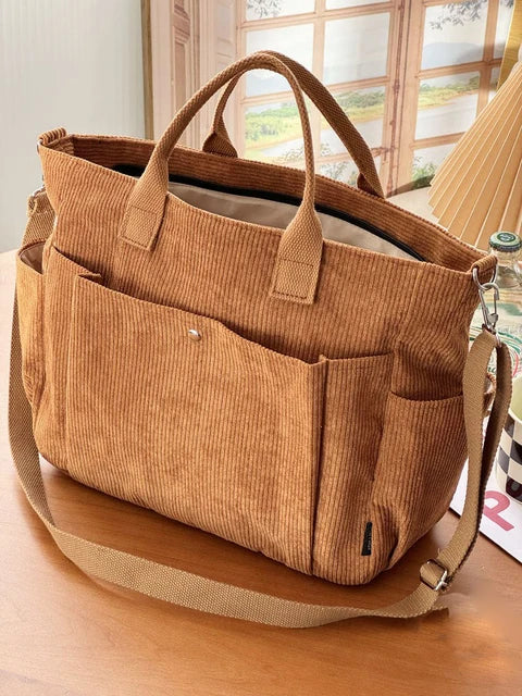 Cayla - Vielseitige Große Kapazität Umhängetasche Mit mehreren Taschen