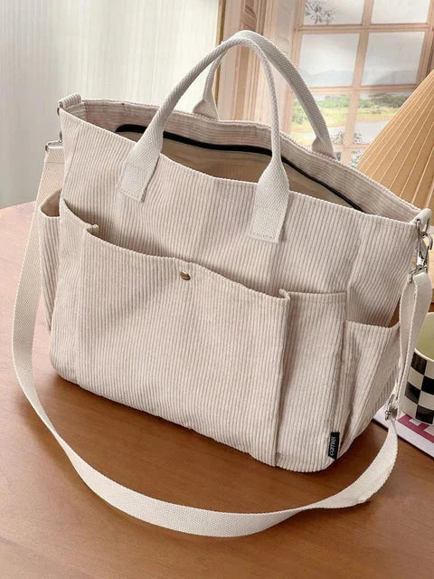 Cayla - Vielseitige Große Kapazität Umhängetasche Mit mehreren Taschen