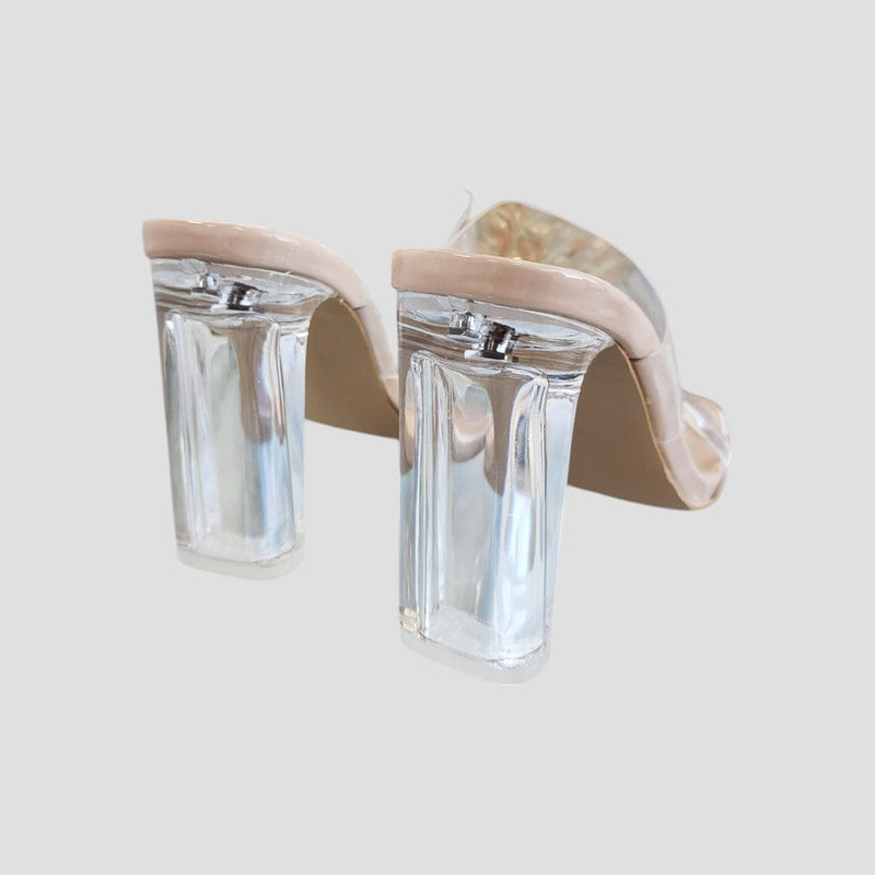 Ariana – Moderne sandalen met blokhak, open teen en minimalistische afwerking