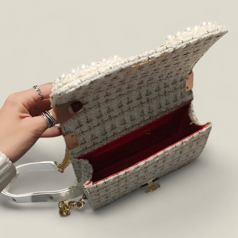 Candy - Elegante compacte tas met verstelbare handgreep en veilige sluiting