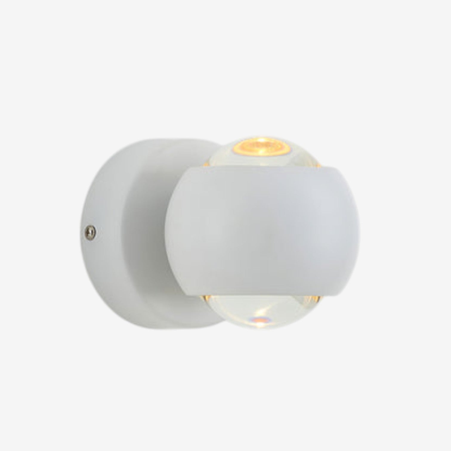 LumiAxis – Aluminium en Kristallen Wandlamp met Verticaal Ontwerp