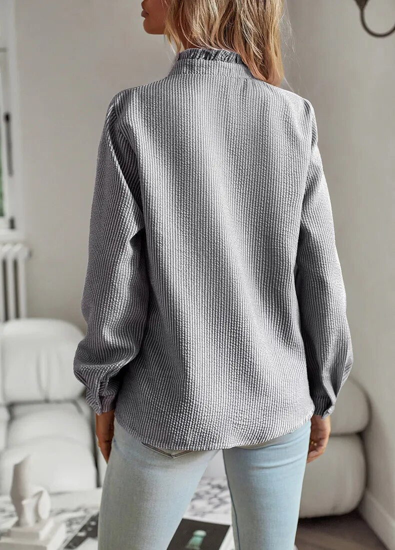 GracefulWear™ - Comfortabel Elegant Overhemd