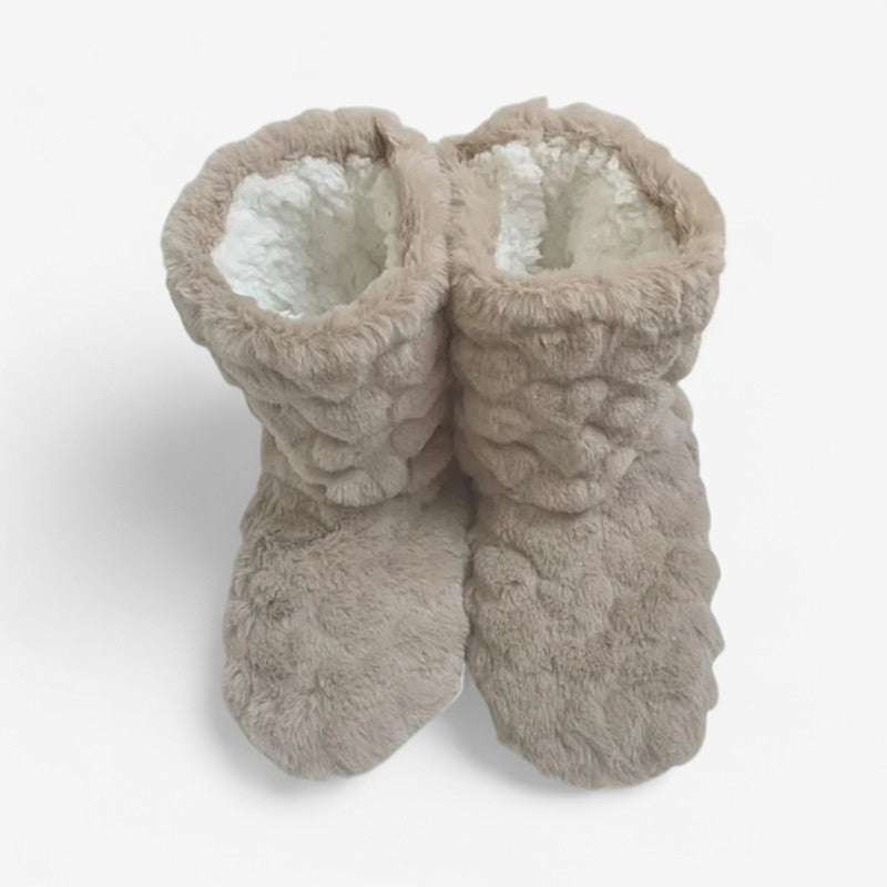 ComfyWalk - Ronde Teen Slippers met Slip On en Anti Slip Ontwerp