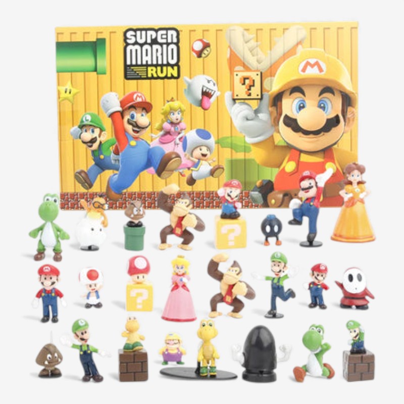 GameVerse – Kerst Adventskalender met Mario en Sonic Figuren