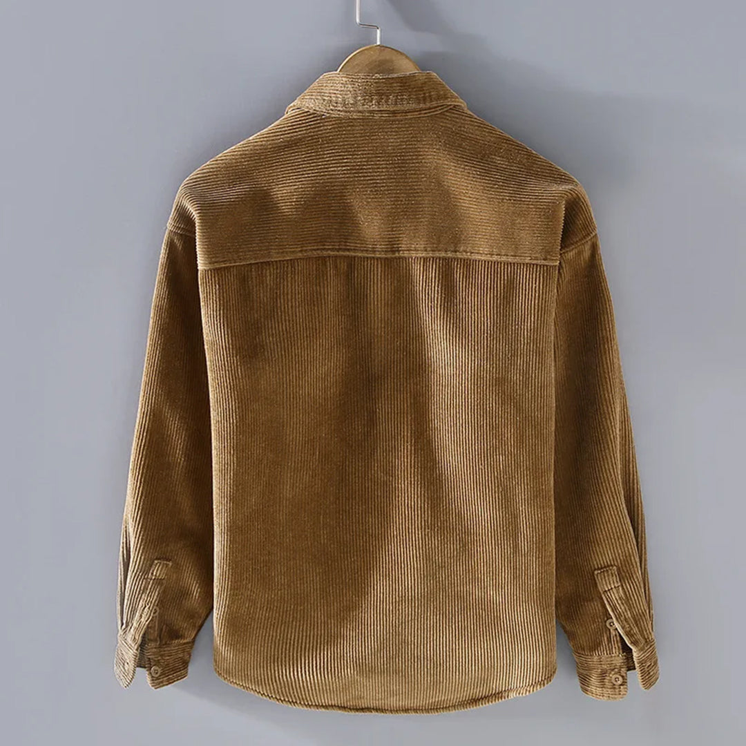 Samuel - Fleece gevoerd shirt voor elegante warmte en veelzijdigheid