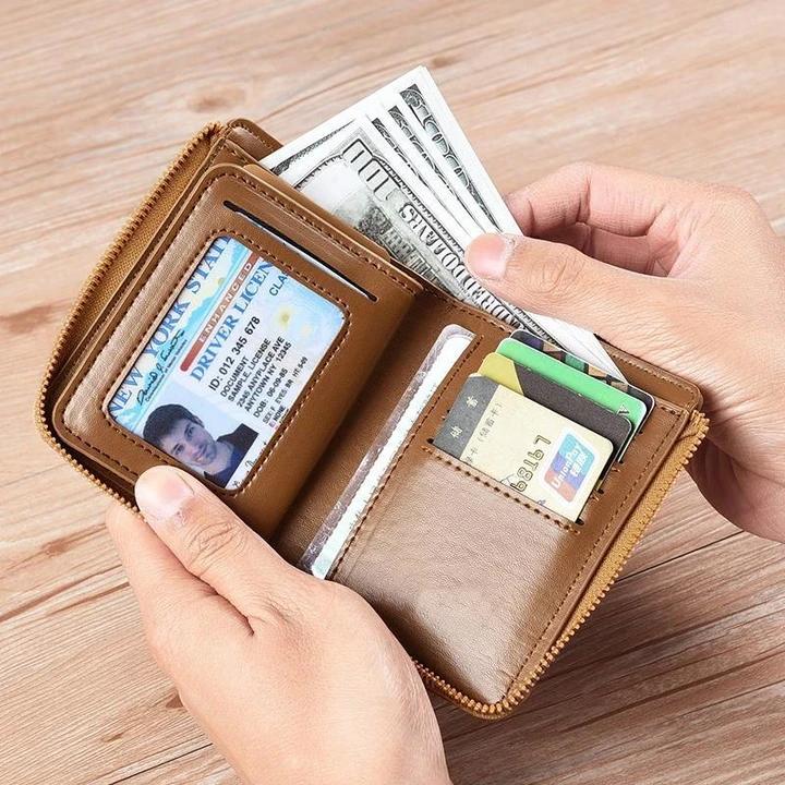 Victor - RFID-blokkerende portemonnee met waterdicht ontwerp en meerdere compartimenten