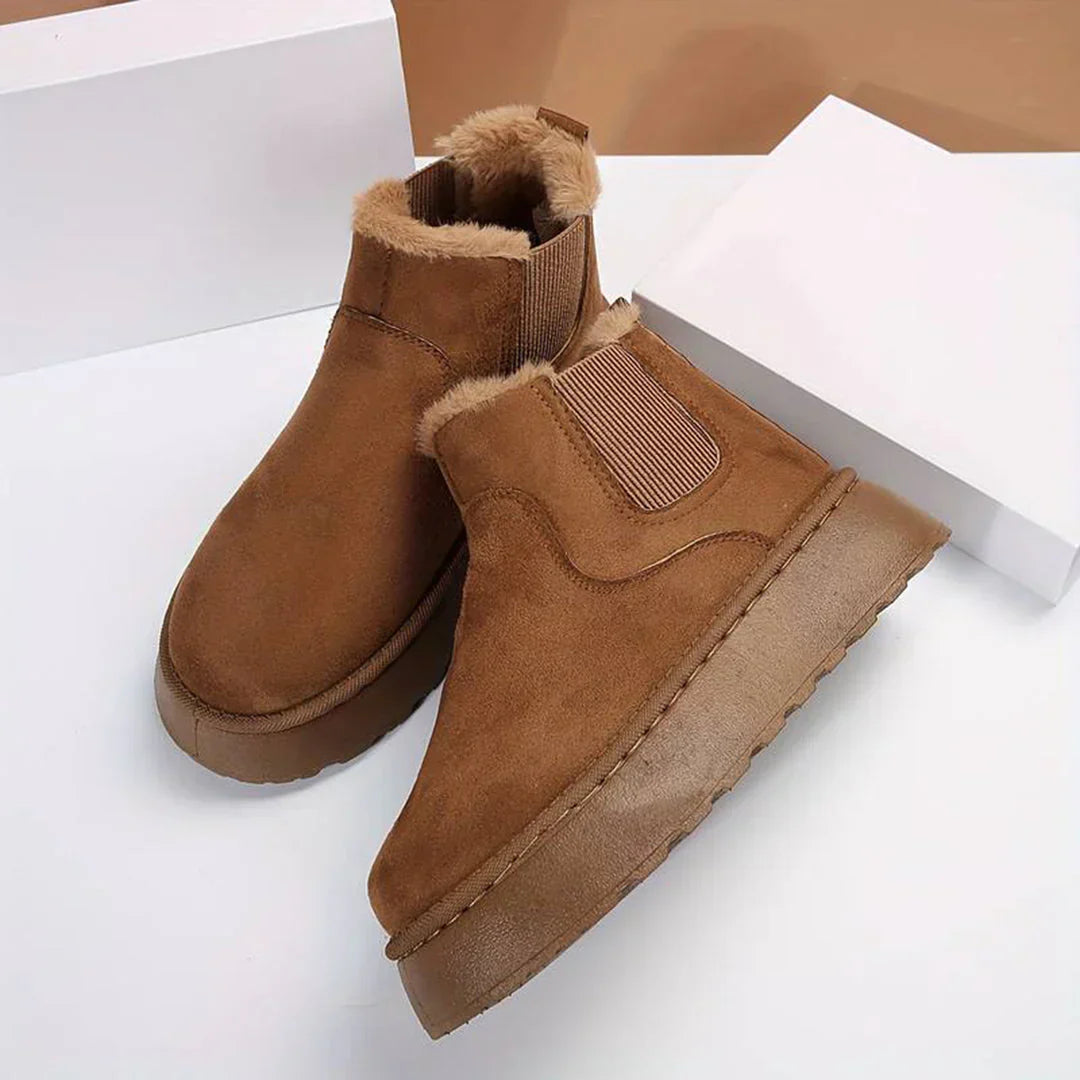 Lily - Trendy laarzen met pluche comfort en warmte voor koud weer