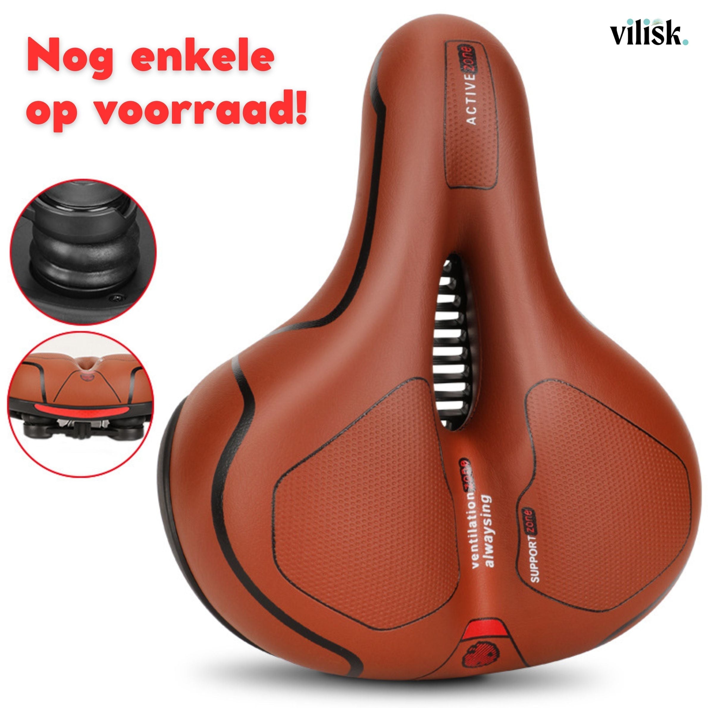 ErgoRide - Ergonomisch fietszadel voor comfort en houding