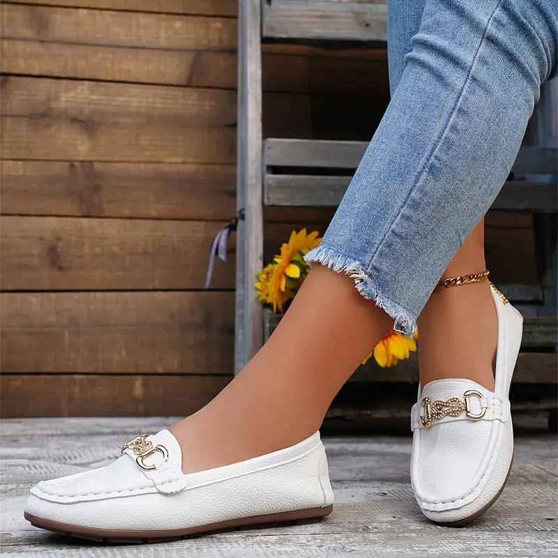 Liana – Strakke loafers met ronde neus en eenvoudige instappasvorm