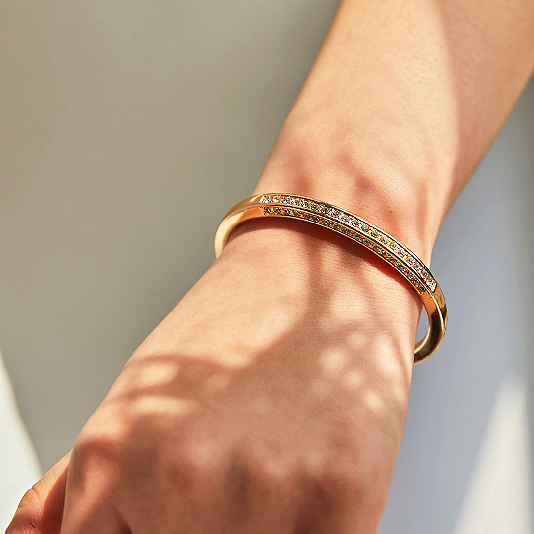 Luna - Elegante armband met fonkelende strassteentjes voor een geraffineerde look