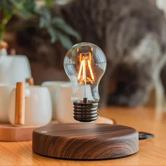 BulbGlow - Floating Edison Bulb Lamp with Magnetic Levitation