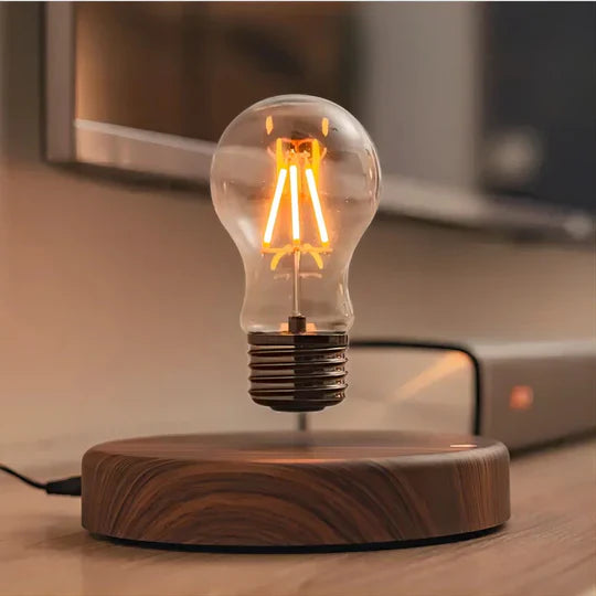 BulbGlow - Floating Edison Bulb Lamp with Magnetic Levitation