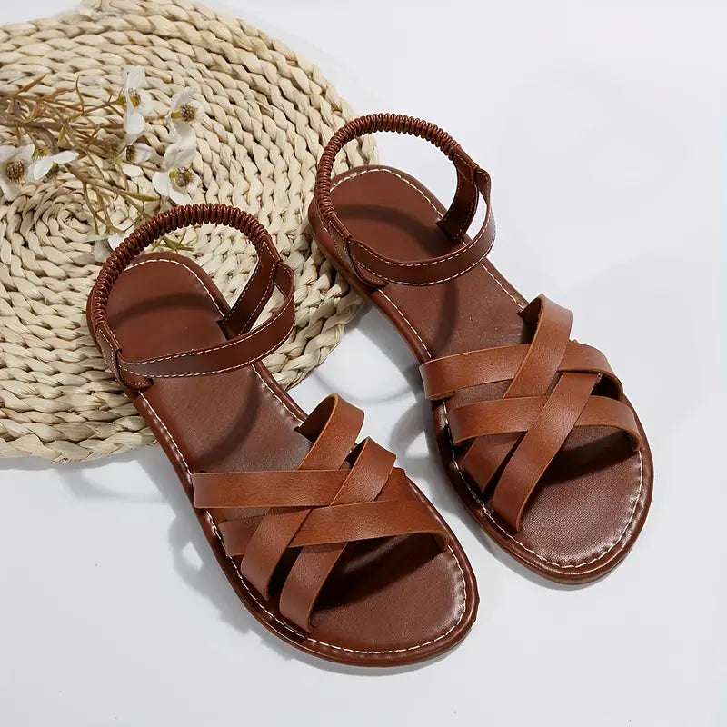 Luna - Stijlvolle sandalen met open neus en relaxte pasvorm