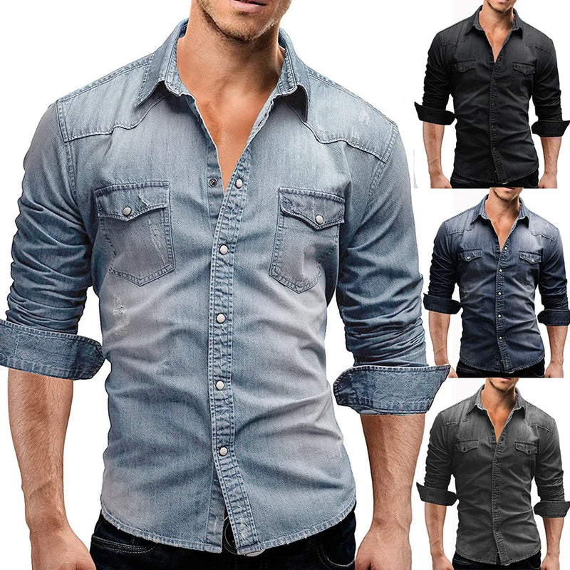 DurabilityMax™-Denim-Hemd für Männer