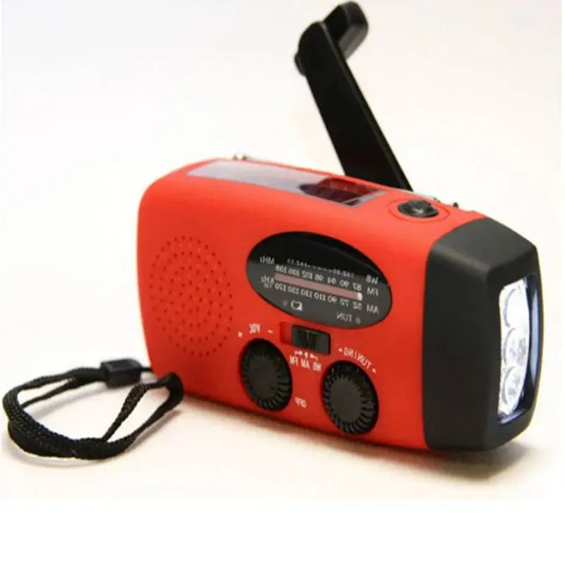 EcoSound - Multifunctionele compacte radio met waterbestendig, powerbank en zaklamp