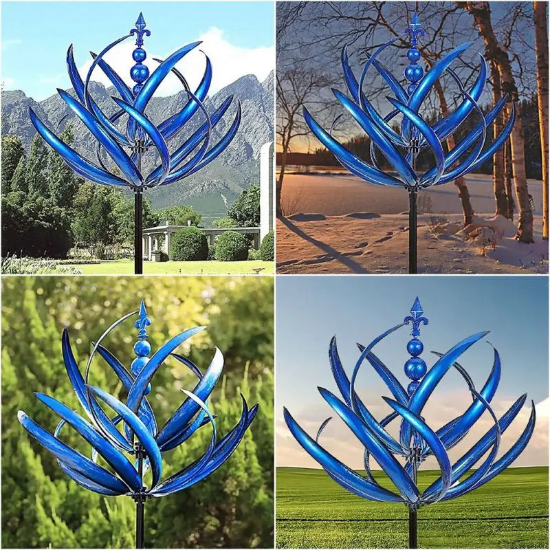WhisperWind - Elegante metalen windgong voor een vredige, serene tuinervaring