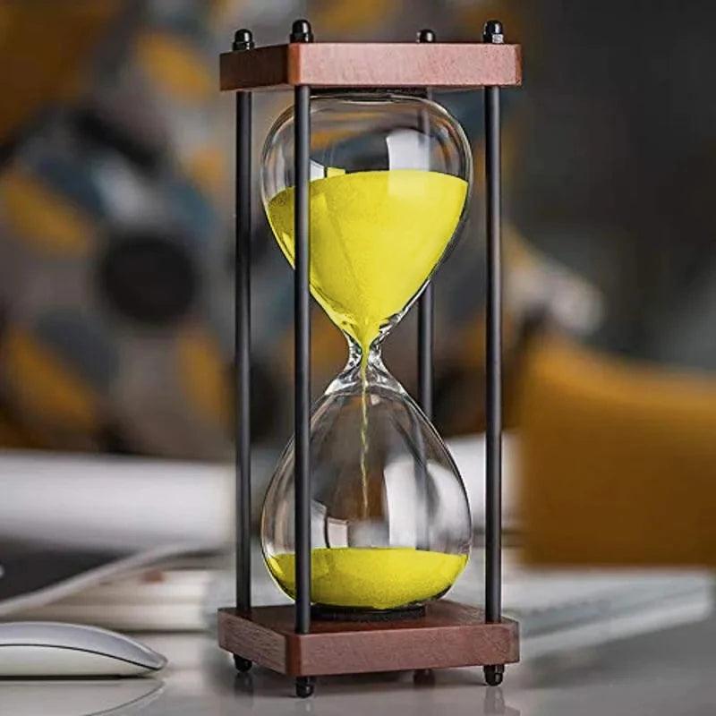TempoGlass – Stijlvolle 60 minutentimer met visuele flow voor tijdregistratie en focus