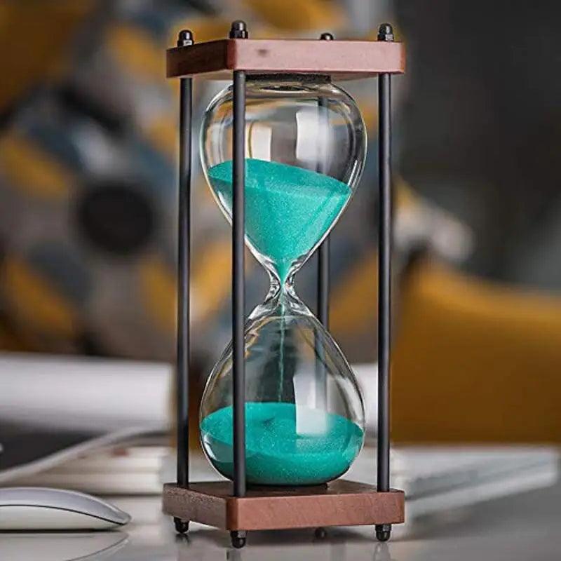 TempoGlass – Stijlvolle 60 minutentimer met visuele flow voor tijdregistratie en focus