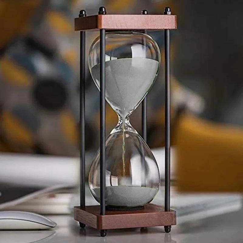 TempoGlass – Stijlvolle 60 minutentimer met visuele flow voor tijdregistratie en focus